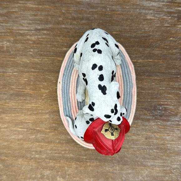 Westland Resin Dalmatian Fireman Hat 3” Figurine - Picture 7 of 8